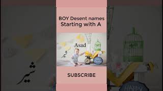 Muslim Baby Boy Name With Meaning In UrduHindi kids boysname boyuniquename [upl. by Adnerak]