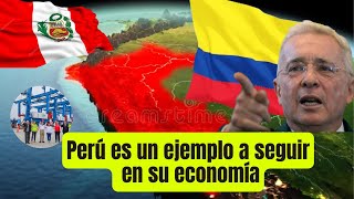 ¡QUEDÓ SORPRENDIDO EX PRESIDENTE COLOMBIANO POR LA ECONOMÍA PERUANA QUE NO SE CAE [upl. by Stich45]