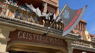 Geisterschloss  onride 2023  EuropaPark [upl. by Enylecoj694]