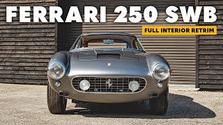 Ferrari 250 SWB Full Retrim by dclass automotive No3 [upl. by Trilbi635]