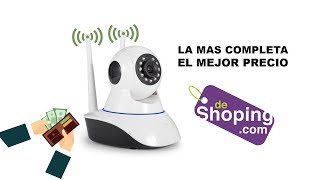 La mejor Camara de vigilancia wifi de bajo costo  Probando el Gadget deshopingcom [upl. by Ssenav]