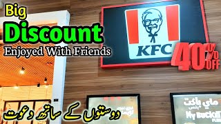 Big Discount 40 Off  KFC International City Dubai UAE  Friends Feast in Dubai  Vlog43 [upl. by Ailliw484]