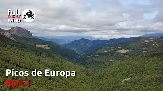 Motorcycle Journeys Picos de Europa  part 1 Route CA185 [upl. by Hafital]