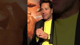 Paul Rudd talks Michelle Pfeiffer and Michael Douglas in AntMan and the Wasp Quantumania shorts [upl. by Walt]