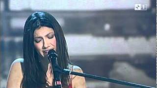 Elisa  Forgiveness  Live Acoustic Domenica In [upl. by Ahsinaj]