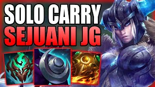 THIS IS HOW SEJUANI JUNGLE IS ABLE TO SOLO CARRY GAMES  Gameplay Guide League of Legends [upl. by Cyril]