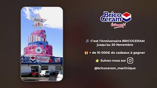 Anniversaire BricoCeram Mq FOOH [upl. by Enilegnave]