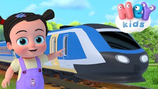 Kënga e trenit 🚂 Treni per femije 🚆 HeyKids  Kenge per femije shqip [upl. by Jae]