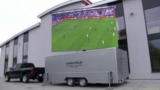 TRAILER LED  przyczepa LED od screenledpl MobiLED Mobile LED screen [upl. by Randie]