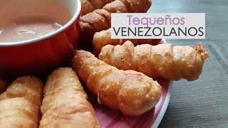 Tequeños venezolanos  Palitos de queso fritos [upl. by Atiniuq181]