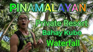 PINAMALAYAN ORIENTAL MINDORO PHILIPPINES Bahay Kubo Tour Private Resort and Mountain Hike [upl. by Dennard938]