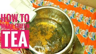 how to make green tea in electric kettle [upl. by Annodam61]