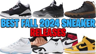 BEST FALL 2024 SNEAKER RELEASES BEST FALL SNEAKERS FROM AIR JORDAN  NIKE RELEASE DATES 🔥✅ [upl. by Notlef]