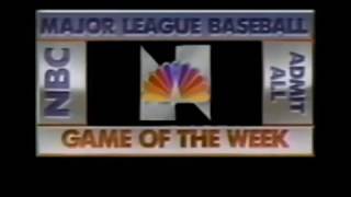 NBC MLB GAME OF THE WEEK THEME 198388  Clark GaultRoger Tallman [upl. by Delora]