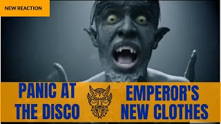 Panic At The Disco Emperors New Clothes OFFICIAL VIDEO REACTION [upl. by Gurtner]