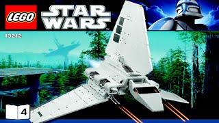 LEGO instructions  Star Wars  10212  Imperial Shuttle Book 4 [upl. by Wyon502]