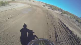 Cahuilla Creek MX Vet Track GoPro  Chasing down Alan [upl. by Carmena641]