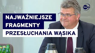 Maciej Wąsik przed komisją śledczą Afera wizowa pod lupą TVN24 [upl. by Everest]