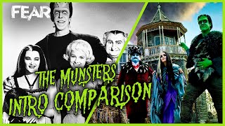 The Munsters 1964 vs The Munsters 2022 Intro Comparison  Fear The Home Of Horror [upl. by Ahsiaa87]