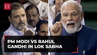 Modi vs Rahul Gandhi in Lok Sabha PMs jibe at Congress leader over DilDimaag [upl. by Maupin748]