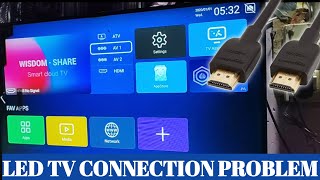 Copy Led Tv No Signal problem solution  LED Tv HDMI No Signal problem solution [upl. by Cook]