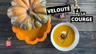 VELOUTÉ À LA COURGE 🥣 recette potage courge musquée de Provence Thermomix [upl. by Anwahs]