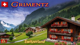 Grimentz – A Majestic Swiss Fairytale Village with Elegant Wooden Chalets 2024 [upl. by Dalt]