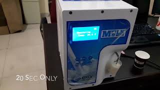 Milko meter milk analyzer to test milk fat snf density CLR in India [upl. by Novat3]