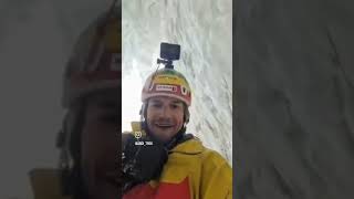 ANURAGS MIRACULOUS CREVASSE RESCUE ON ANNAPURNA mountains annapurna himalayas shorts [upl. by Festa]