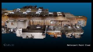 CloudCompare Faro vs Matterport Point Clouds [upl. by Eserahs47]