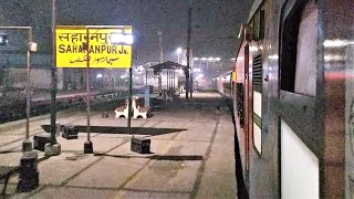 04605 Yog Nagari Rishikesh  Jammu Tawi Special Departing From Saharanpur Junction [upl. by Blancha]