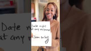 Pay back time I did this for the men 😂 Index card challenge shorts challenge funny [upl. by Sardella]