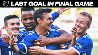 Chris Wondolowski scores his last ever goal in his last final game [upl. by Ykcaj]