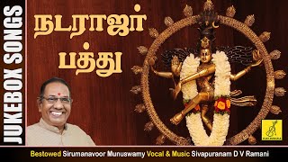 நடராஜப் பத்து  Natarajar Pathu  JukeBox  Sivan Songs  Sivapuranam D V Ramnani  Vijay Musicals [upl. by Soma746]