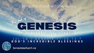 Bonavista Church Livestream  July 14 2024 [upl. by Leamiba]