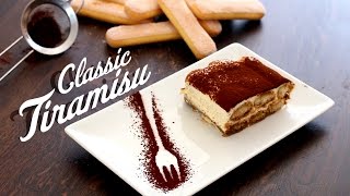 Classic Tiramisu Recipe [upl. by Gavette690]