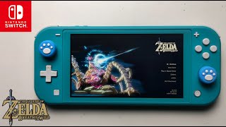 The Legend of Zelda Breath of the Wild Nintendo Switch Lite Gameplay [upl. by Queen]