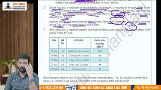 IDT  Registration 2  Tax Question Solving Practice Dec 24 CA Saumil Manglani [upl. by Eellah]