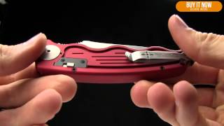 SOGTAC Red Auto Knife Overview [upl. by Iasi212]