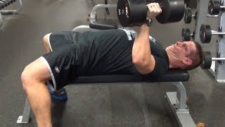 1 Arm Dumbbell Chest Press CRAZY Exercise for Bigger Pecs amp Stronger Abs [upl. by Harvey]