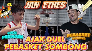 DI TANTANG CUCU PRESIDEN ‼️ PEBASKET SOMBONG DIKALAHKAN JHAN ETHES ⁉️ [upl. by Eissac]