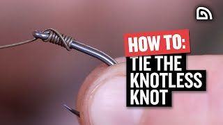 How to Tie a Knotless Knot  Carp Fishing Tips  Trakker  Cygnet [upl. by Collum621]