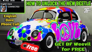 NEW Beetle  How to get for FREE new BF WEEVIL  ALL DJ Jobs  GTA Online  English Dave  NEW DLC [upl. by Ahsiekrats]