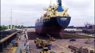 Dry Docking In Argentina [upl. by Noremak841]