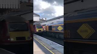 59003 Passes 43251 at Salisbury Railway Station [upl. by Barboza]