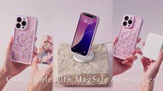 GVIEWIN iPhone16 Pro Floral Case with Magsafe Series [upl. by Say]