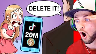 My parents made me DELETE my TikTok 20 Million Followers [upl. by Attegroeg]