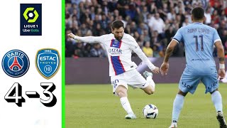 Paris Saint Germain vs Troyes  43  Extended Highlights amp All Goals Ligue 1 20222023 [upl. by Korry]