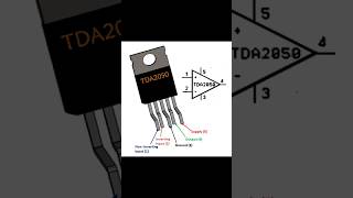 audio ic pinout electrial youtubeshorts shots [upl. by Imorej]