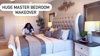 HUGE MASTER BEDROOM TRANSFORMATION 😱 DECORATE MY NEW DREAM HOME WITH ME MASTER BEDROOM MAKEOVER [upl. by Leelah385]